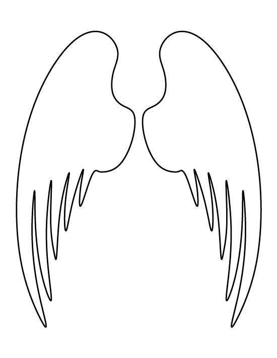 Printable Wing Template