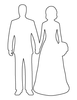 Bride and Groom Pattern