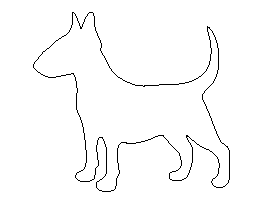 Bull Terrier Pattern