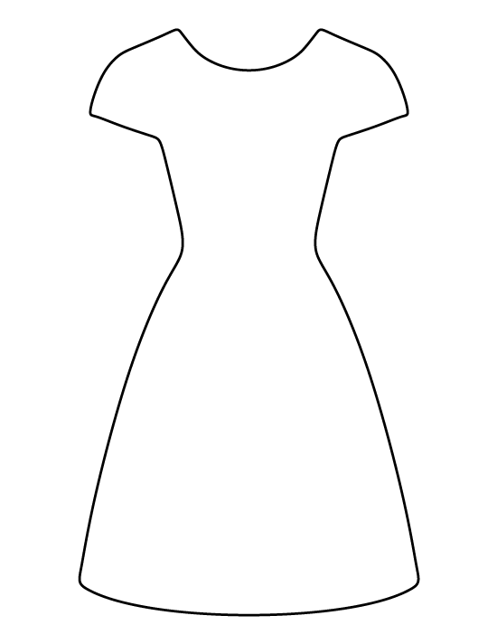 printable-dress-template