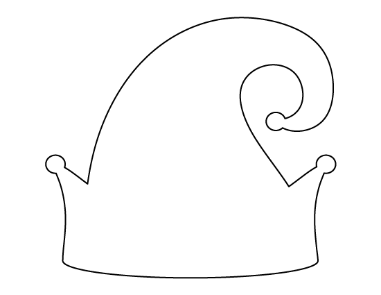 Elf Hat Template