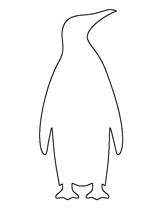 Emperor Penguin Template
