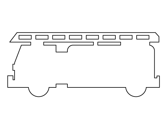 Fire Truck Template