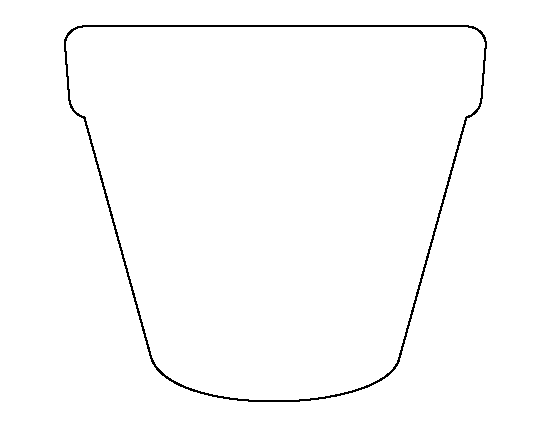 Flower Pot Template