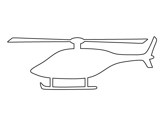 Helicopter Template