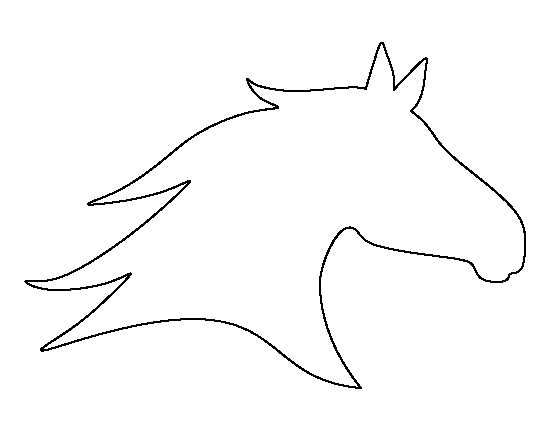 Horse Head Template