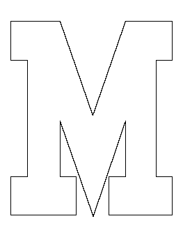 Letter M Pattern