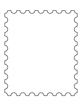 Postage Stamp Pattern