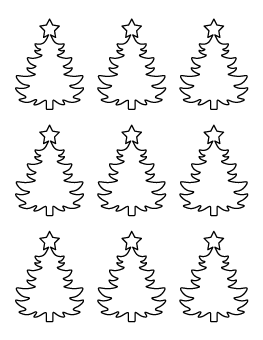 Small Christmas Tree Pattern