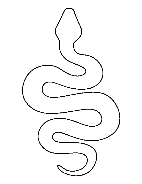 printable-snake-template