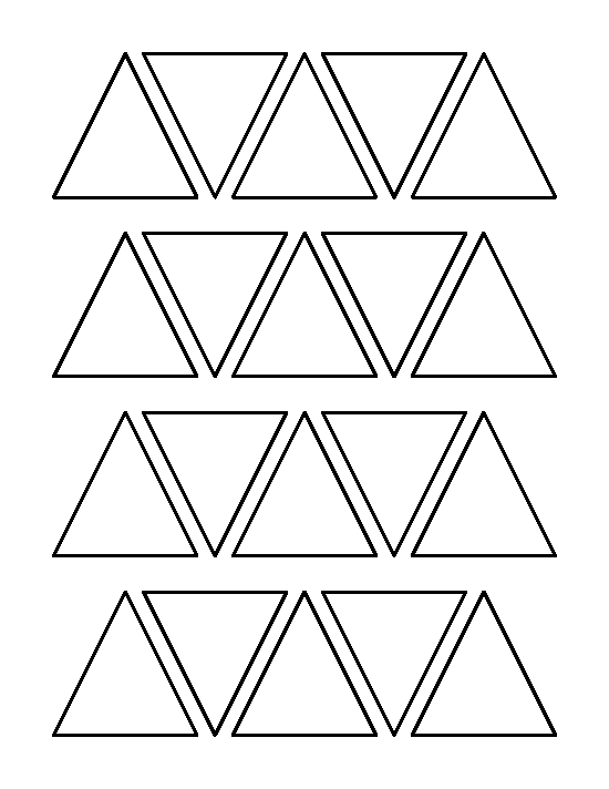 Triangle Print 