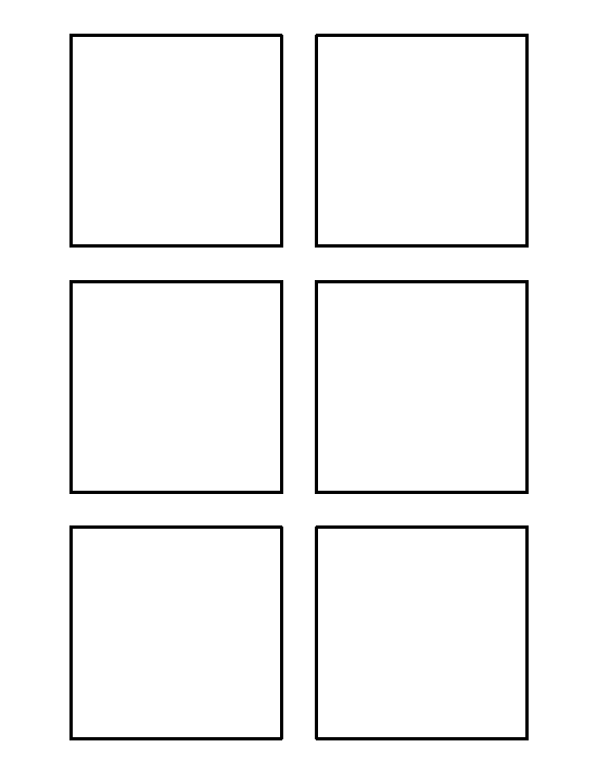 Printable 3 Inch Square Template