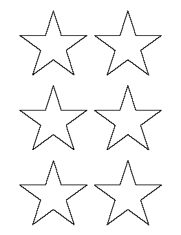 small star templates printable