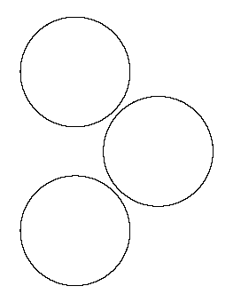 4 Inch Circle Pattern