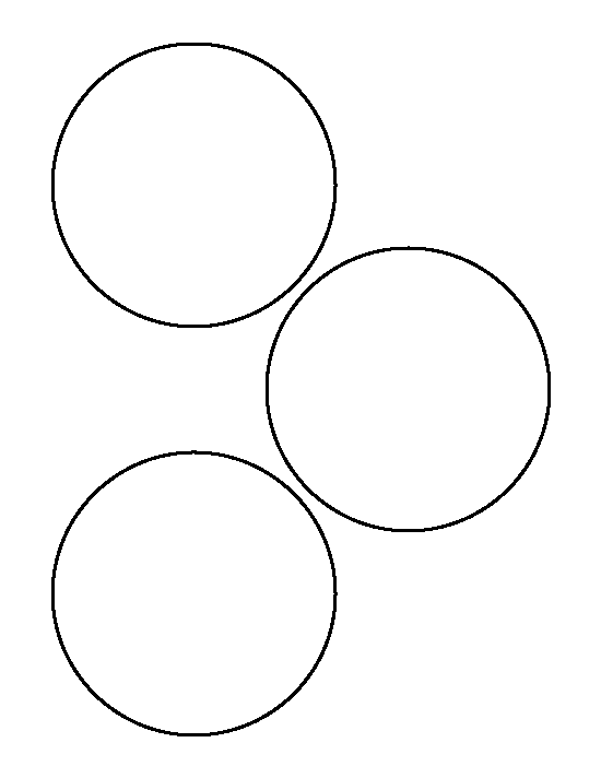 Printable 4 Inch Circle Template