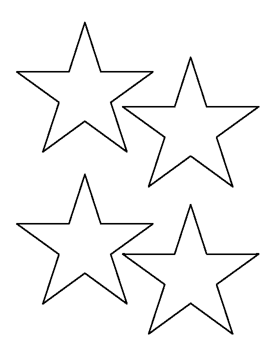 4 Inch Star Template