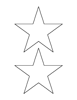 5 Inch Star Pattern