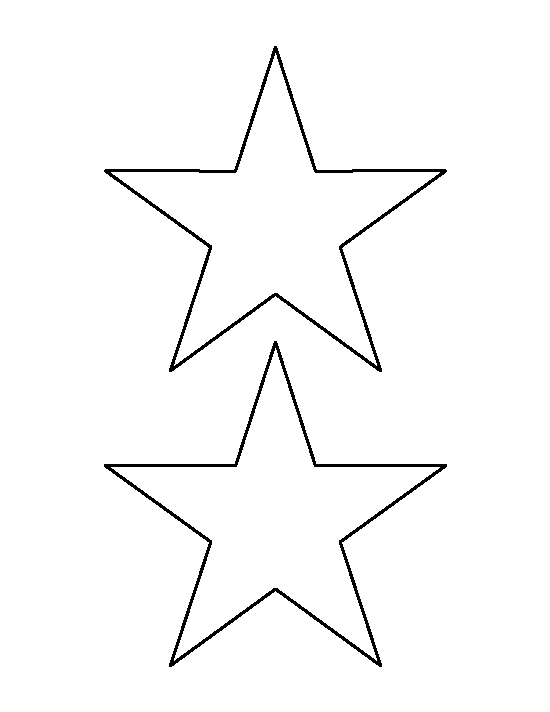 Printable 5 Inch Star Template