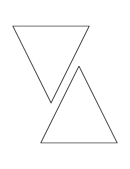 5 Inch Triangle Pattern