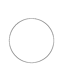 6 Inch Circle Pattern