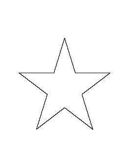 6 Inch Star Pattern