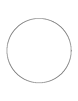 7 Inch Circle Pattern