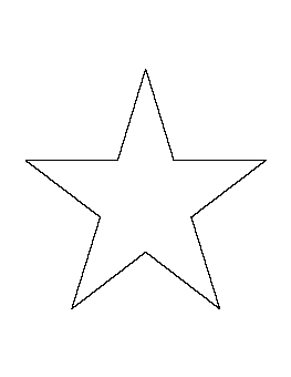 7 Inch Star Pattern