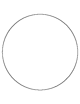 8 Inch Circle Pattern