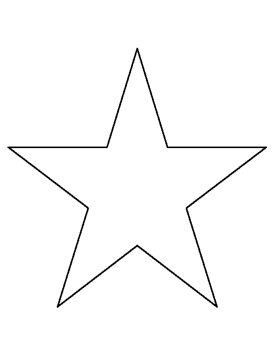 8 Inch Star Template