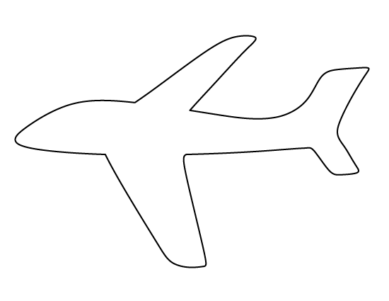 Airplane Template
