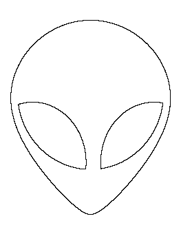 Alien Head Pattern
