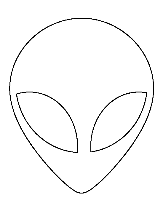 Alien Head Template