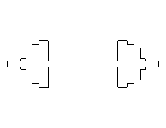 Barbell Template