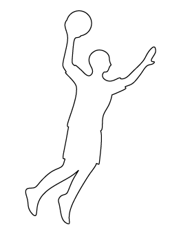 Basketball Player Pattern