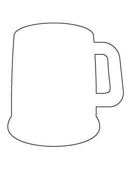 Beer Mug Pattern