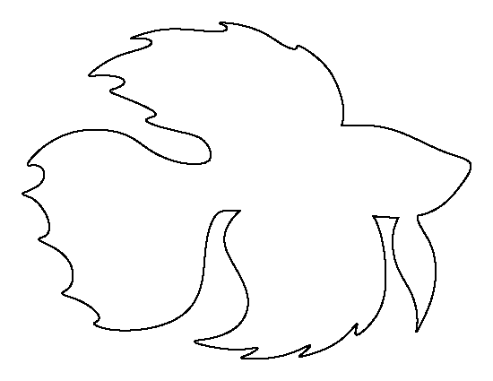 Betta Fish Template