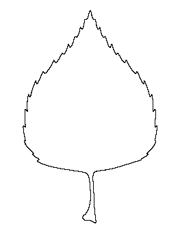 Birch Leaf Pattern