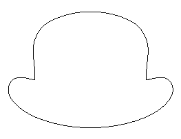 Bowler Hat Pattern
