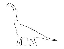 Brachiosaurus Pattern