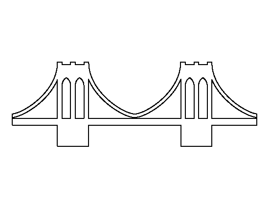 Brooklyn Bridge Template