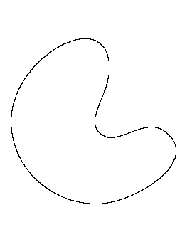 Bubble Letter L Pattern