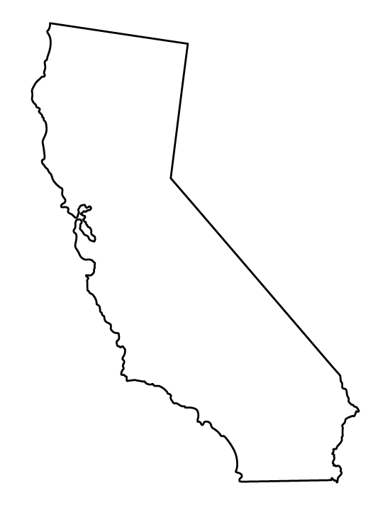 Printable Outline Map Of California Printable Maps Blackline Map Porn Sex Picture 2757