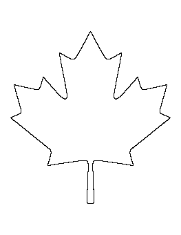 Canadian Maple Leaf Pattern