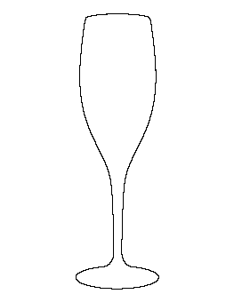 Champagne Glass Pattern