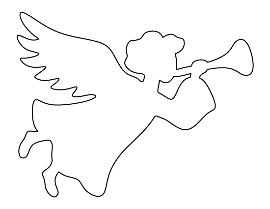 Christmas Angel Template