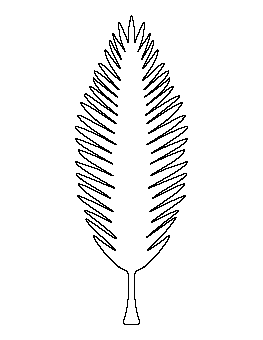 Free Printable Leaf Template from patternuniverse.com