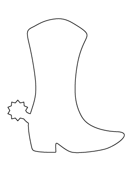 Cowboy Boot Pattern