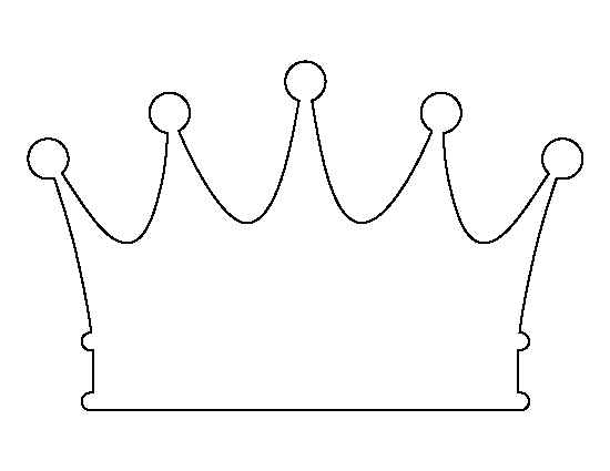Virksomhedsbeskrivelse utilsigtet hændelse mønster Printable Crown Template