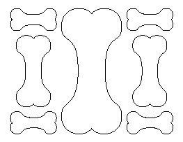 Dog Bone Pattern