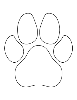 Dog Paw Print Pattern